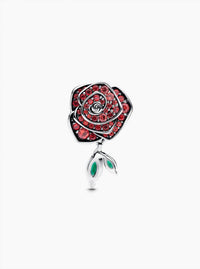 Pandora - Women's Sparkling Rose In Bloom Charm