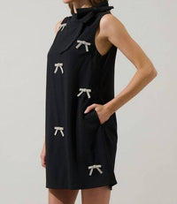 Sugarlips - Bow Shift Mini Dress