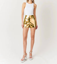 Amylynn - Mindi Metallic Shorts