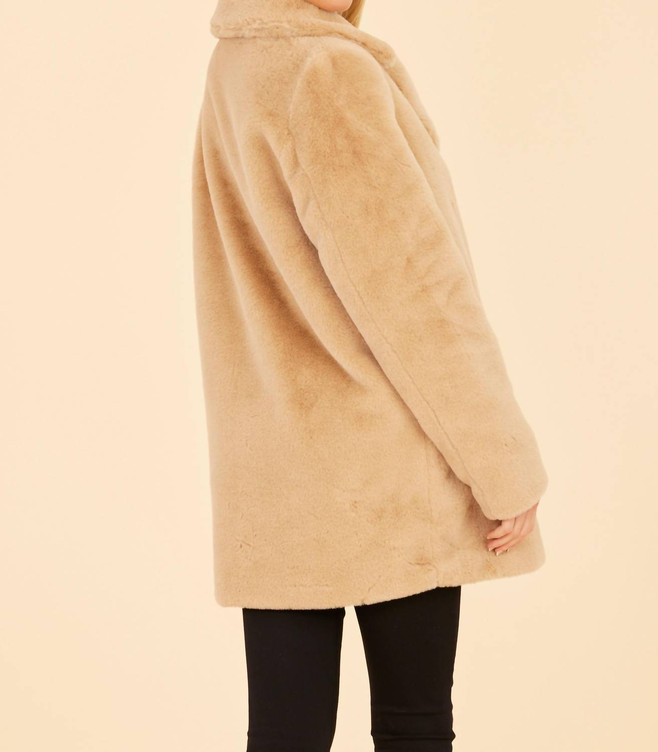Dolce Cabo - Faux Fur Long Coat