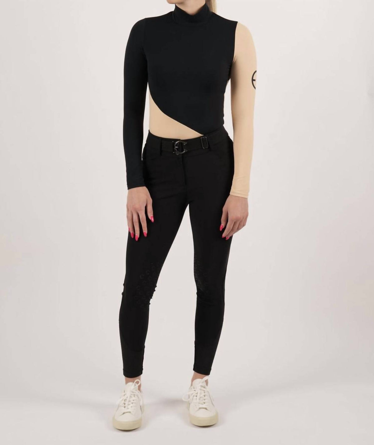 Equestrianclub - Bella Long Sleeve Mockneck Top