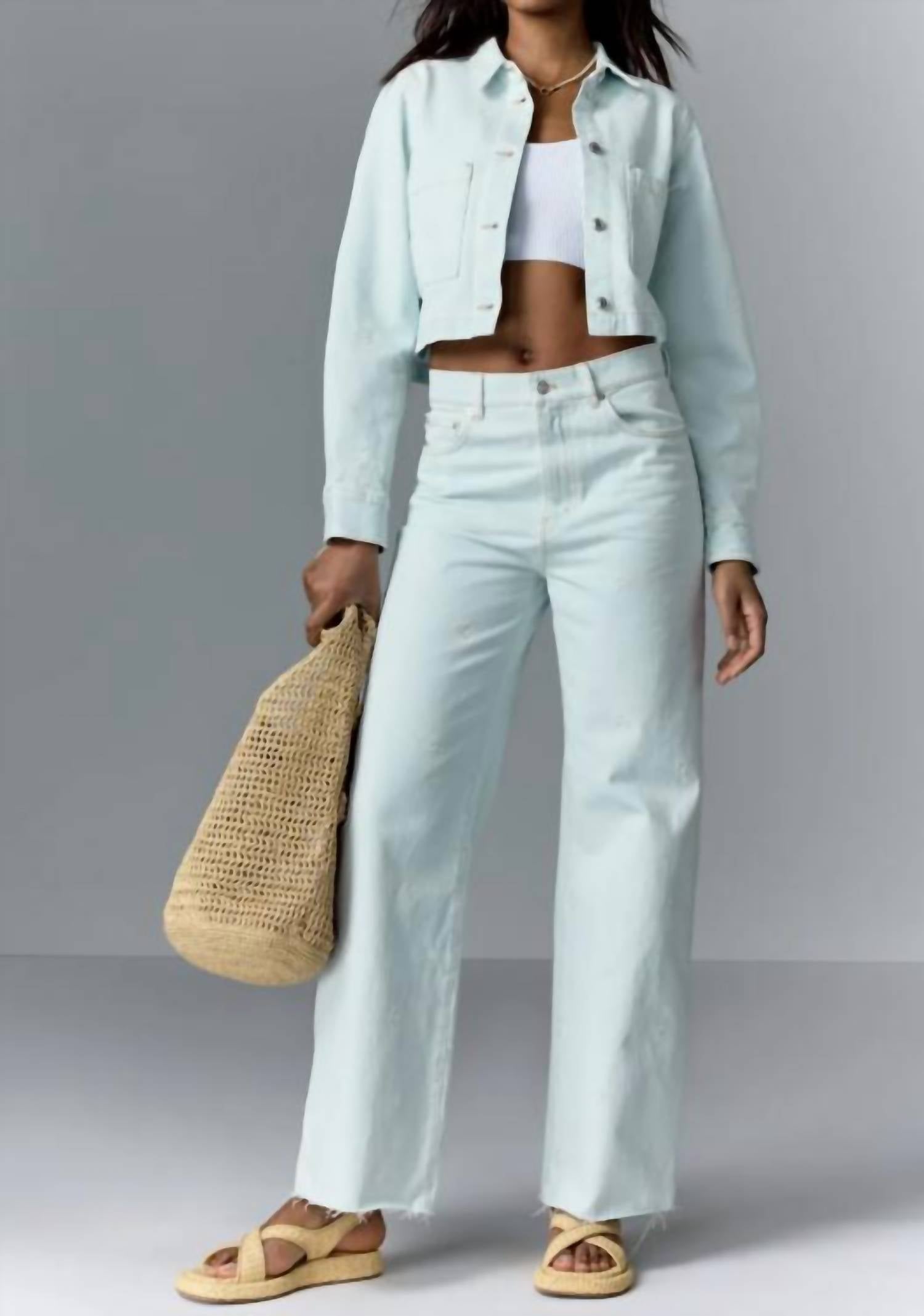 Le Jean - Bow Embroidered Overshirt