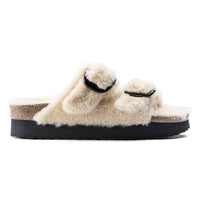 Birkenstock - Women's Arizona Platform Teddy Sandal - Narrow