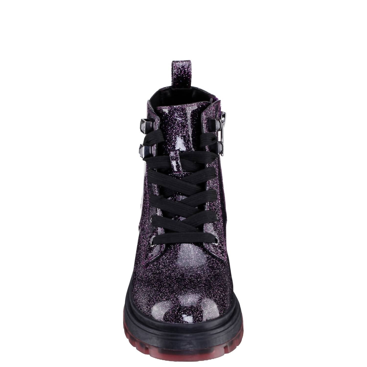 Nina - Girls Colette Side Zip Combat Boots