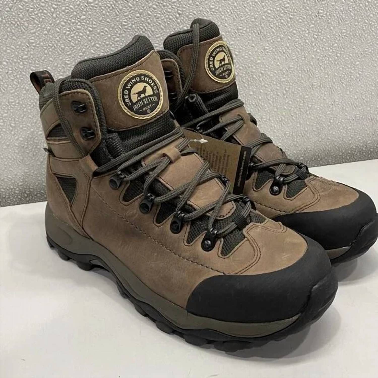 Irish Setter Boots Men's Red Wing Truhiker 6" Waterproof Safety Toe Boots in brown - men's boots