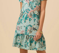 spartina 449 Joelle Polo Dress in turquoise - women's dress