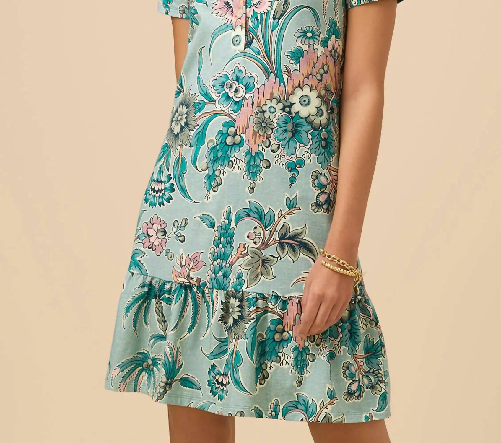 spartina 449 Joelle Polo Dress in turquoise - women's dress