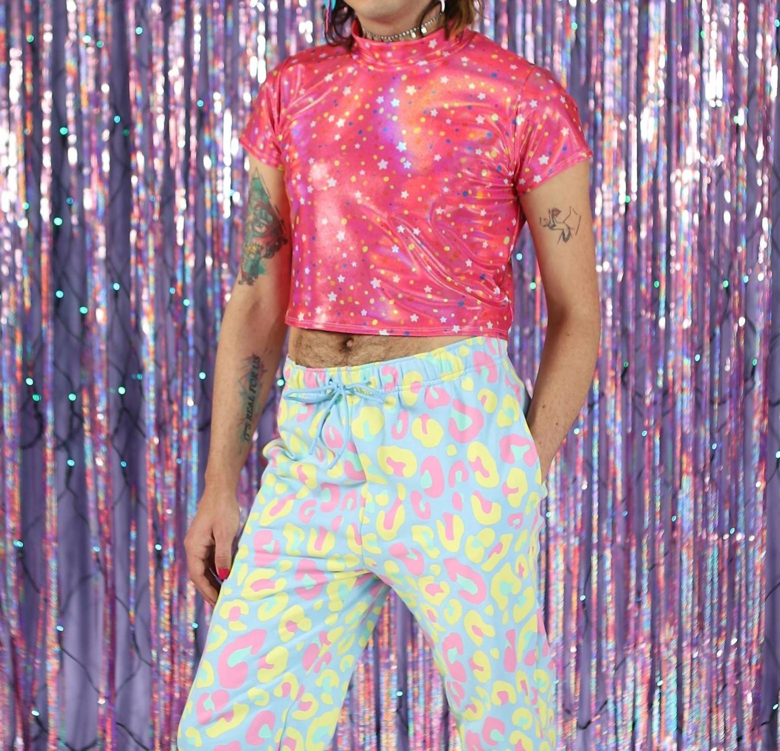 Pretty Snake - Galaxy Holo Crop Tee