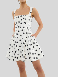 Rebecca Vallance - Maisie Mini Polka Dot Mini Dress