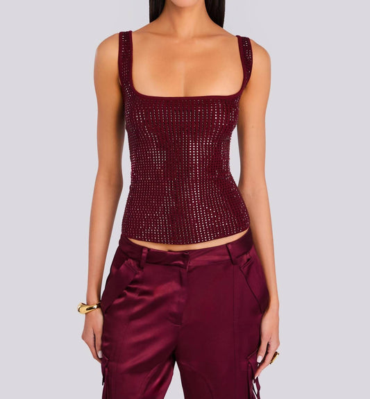 Retrofete - Marzia Embellished Top