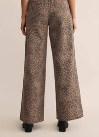 Z Supply - Marli Denim Leopard Pant
