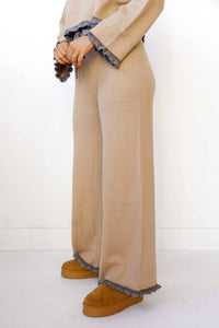 Miou Muse - Shaylee Ruffled Hem Pants