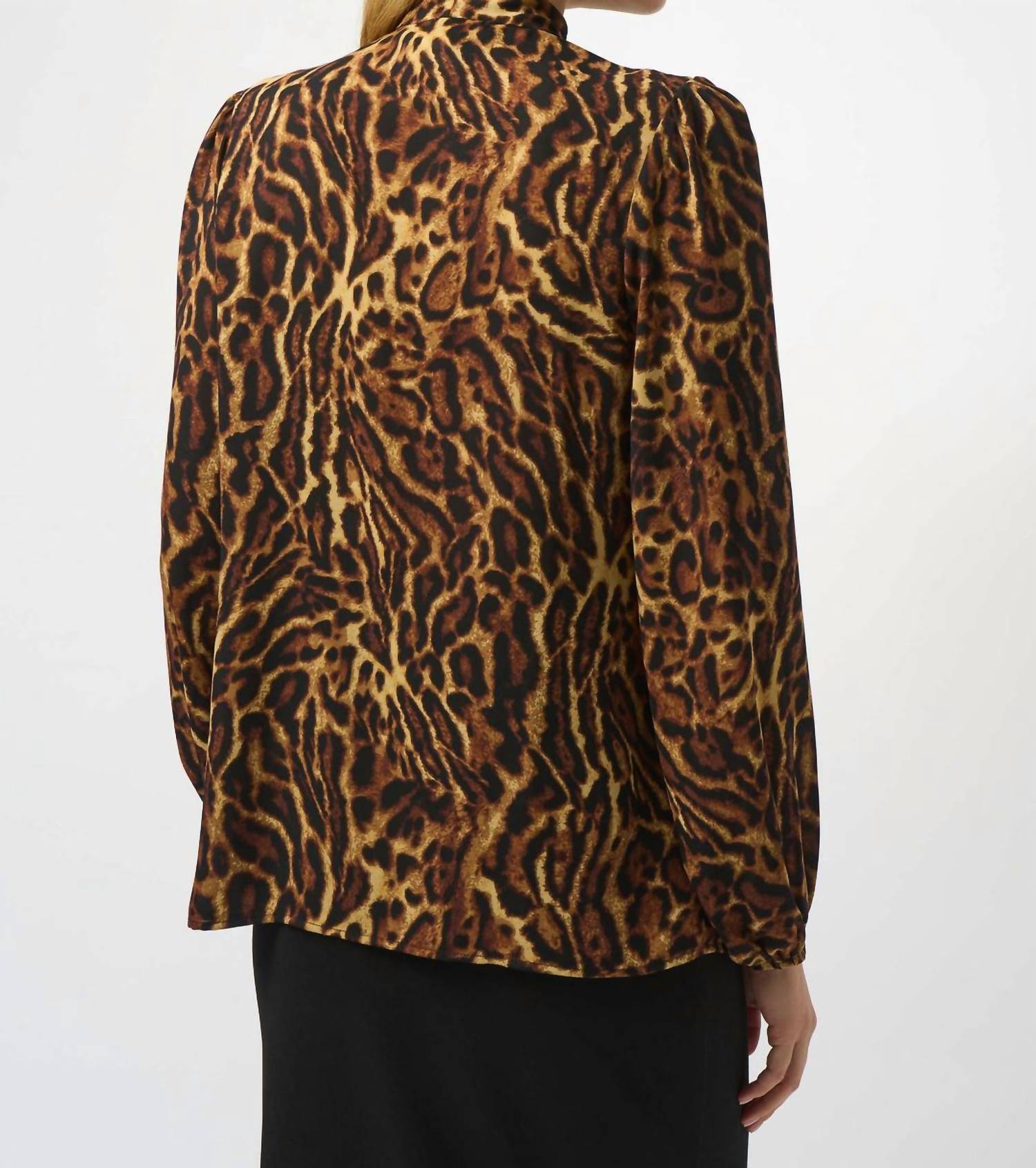 Joseph Ribkoff - Animal Print Straight Top