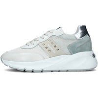 NeroGiardini Women's Suede Sneaker in mint - women's sneaker