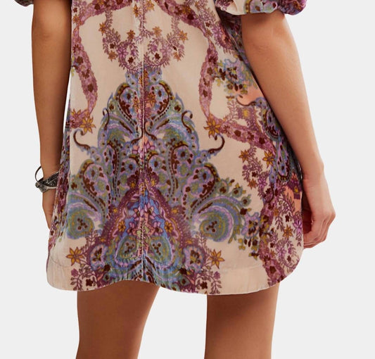 Free People - Maye Printed Velvet Tunic
