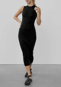 Withblack - Nana Rib Midi Dress