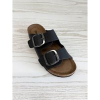 Outwoods - Women's Bold Buckle Slide Sandals