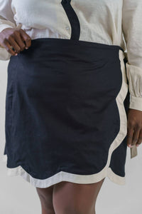 Never Fully Dressed - Mono Scallop Mini Jaspre Skirt - Plus