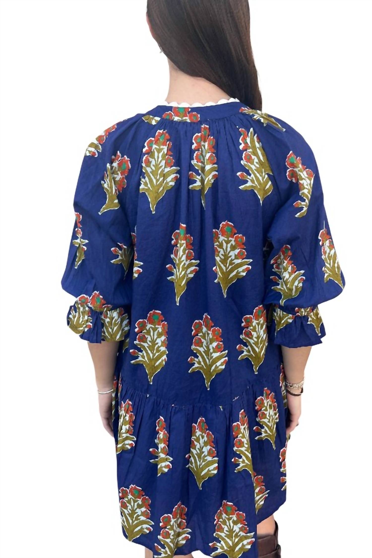 Thml - True Floral V-neck Dress