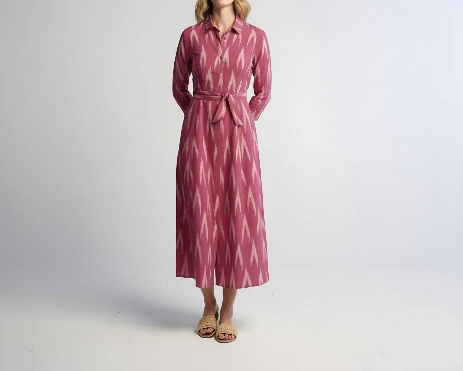 Guadalupe Design - Luciana Ikat Midi Dress