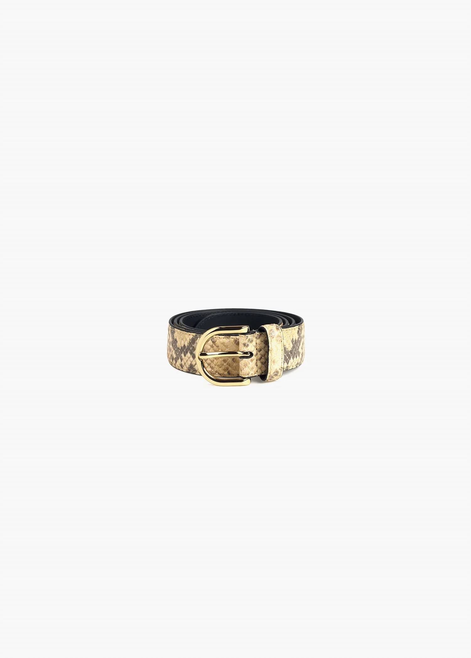 Favorite Daughter - Snake Print Juni Belt