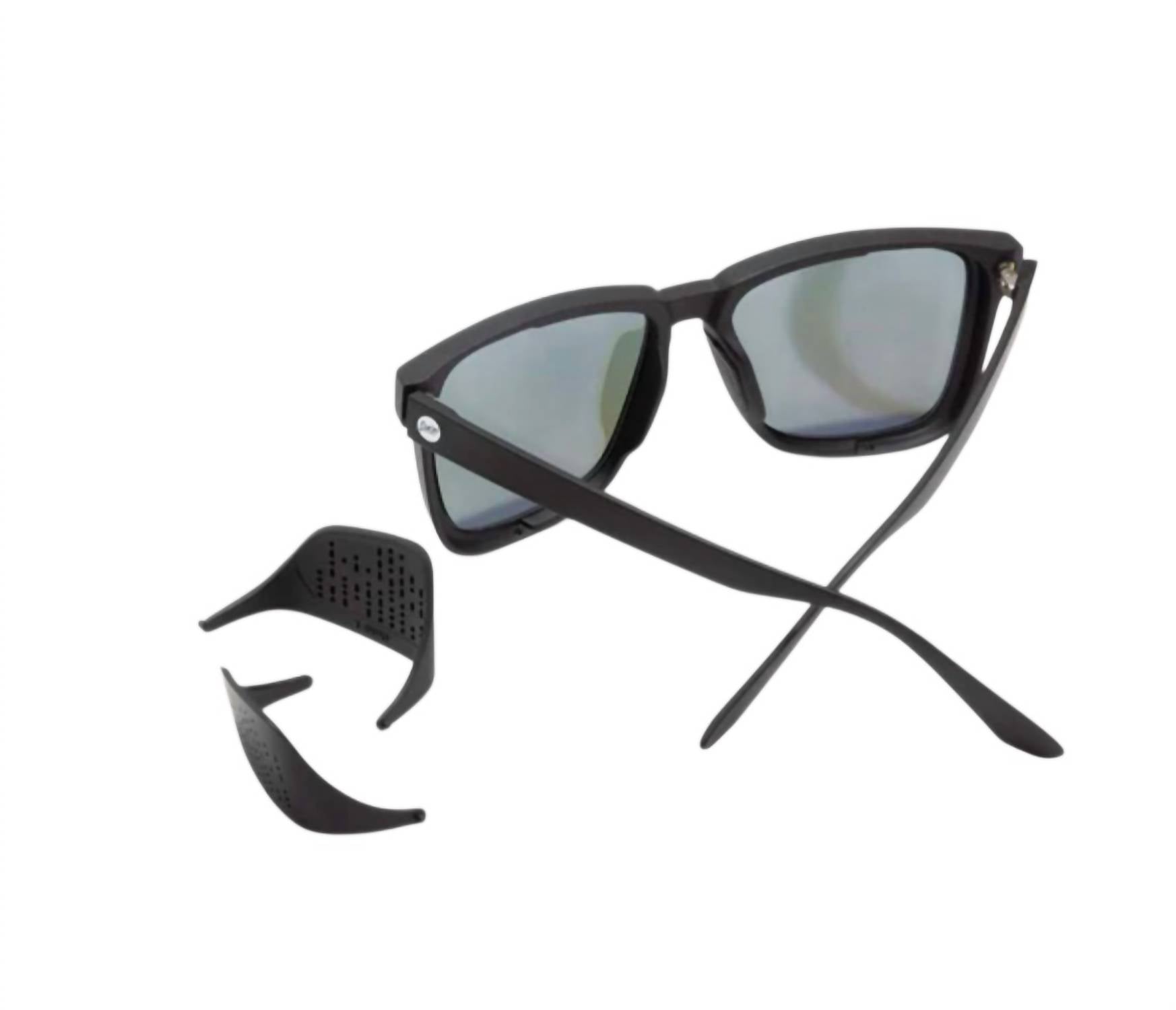 Sunski Women's Couloir Sunglasses in black blue - women's accessory - view 5