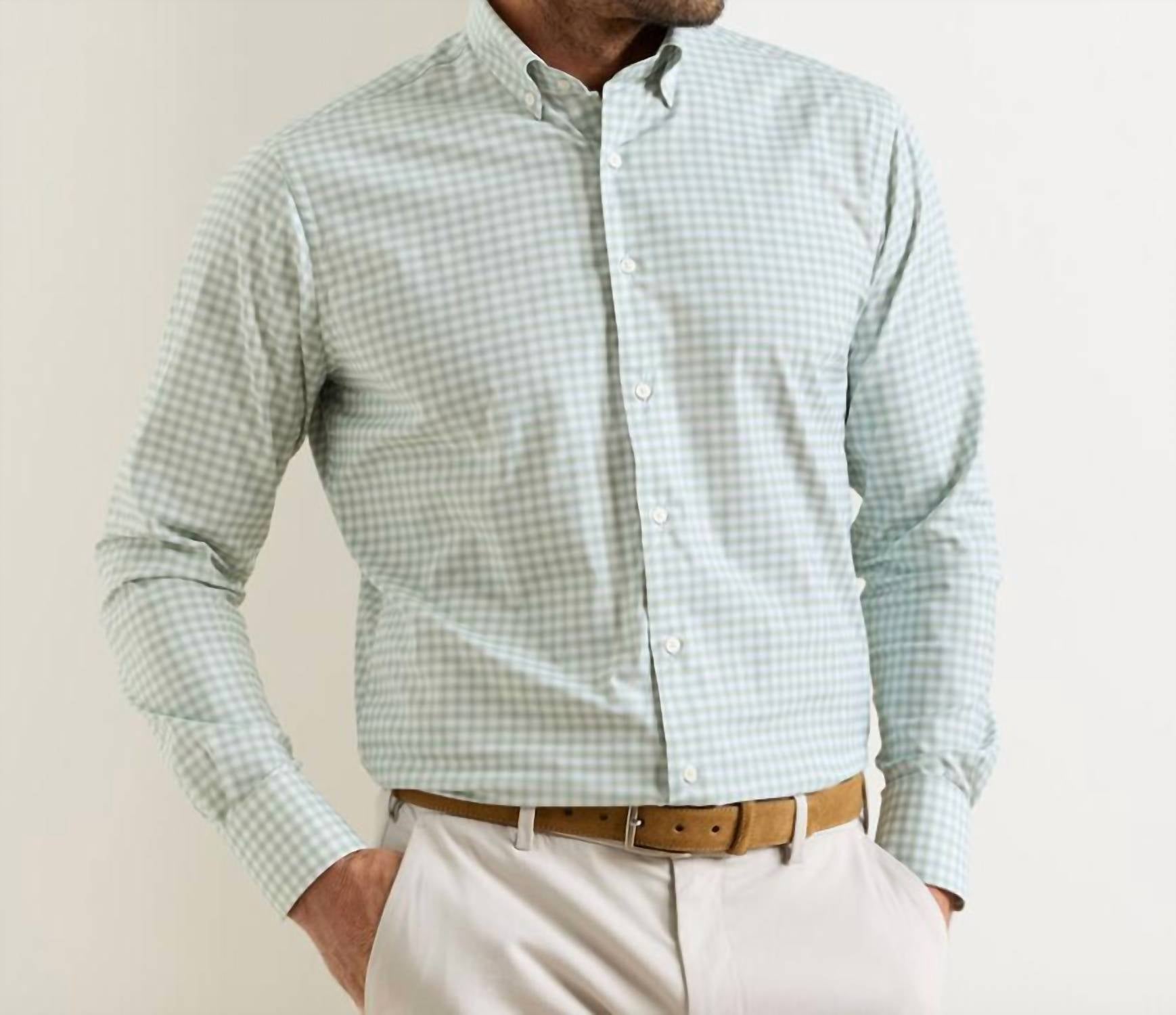 Peter Millar - Lewis Perf Twill Sport Long Sleeve Shirt