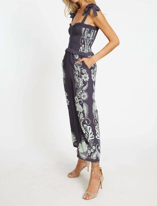 Caballero - Rose Paisley Jumpsuit