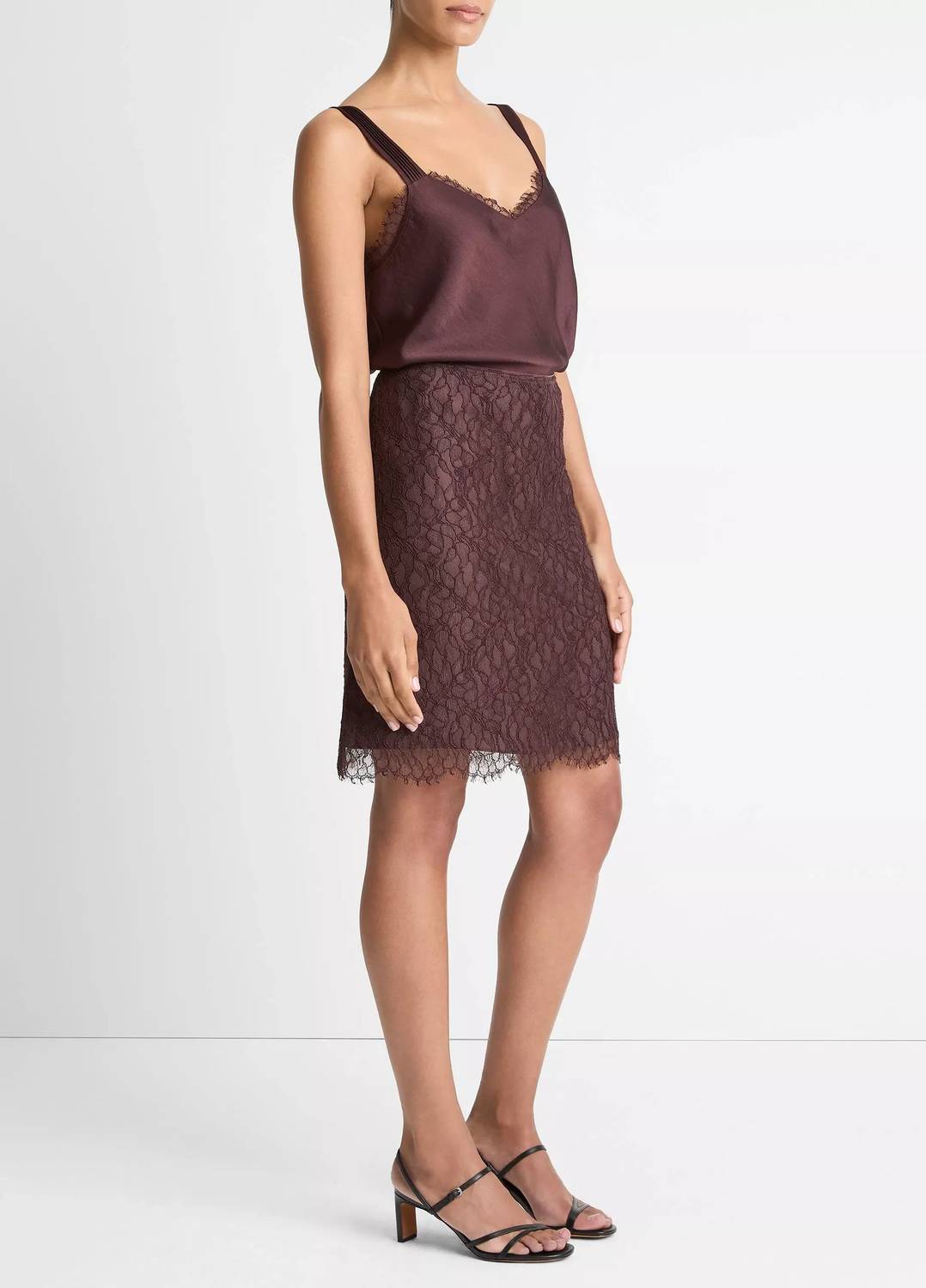 Vince - Short Lace Skirt