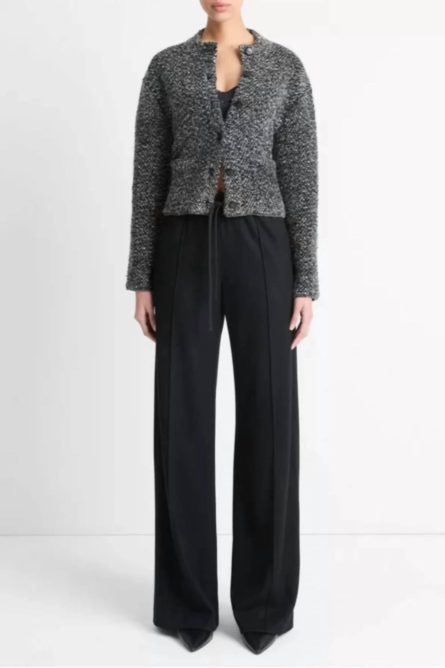 Vince - Herringbone Cardi Jacket