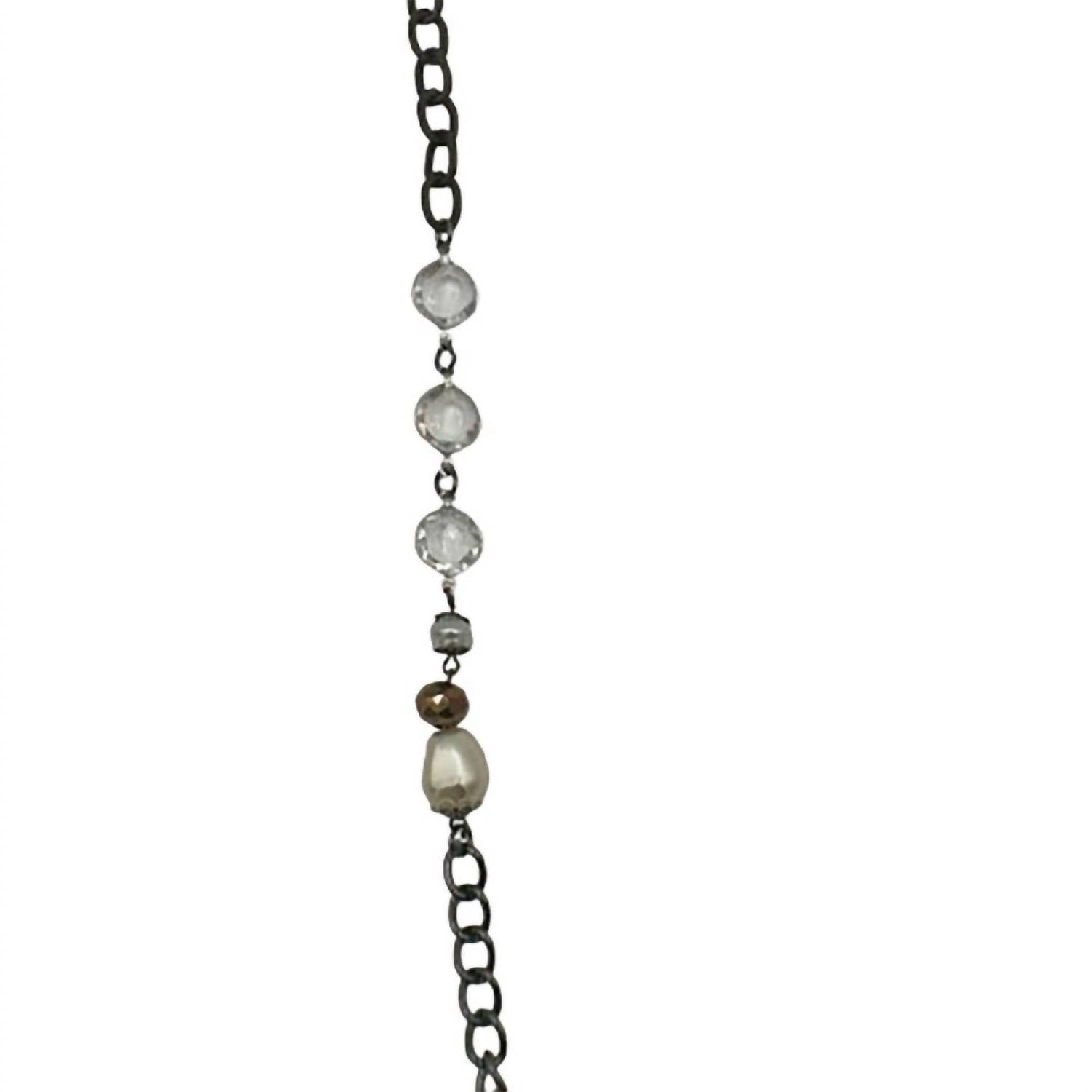 Legend Or Lies - Women's Beads Long Asymmetric Chain