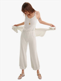 Suzie Kondi - Giorgi Ruched-in Waist Jumpsuit