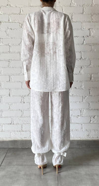 Hemant & Nandita - Lace Straight Pant