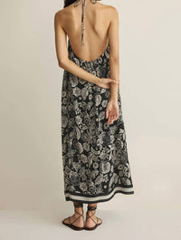 Z Supply - Viento Luz Floral Halter Midi Dress