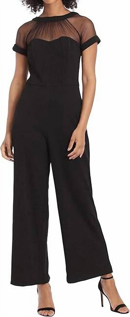 Maggy London - ILLUSION JUMPSUIT