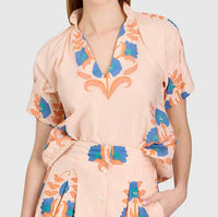 Livro Merritt Top in pink sands - women's blouse