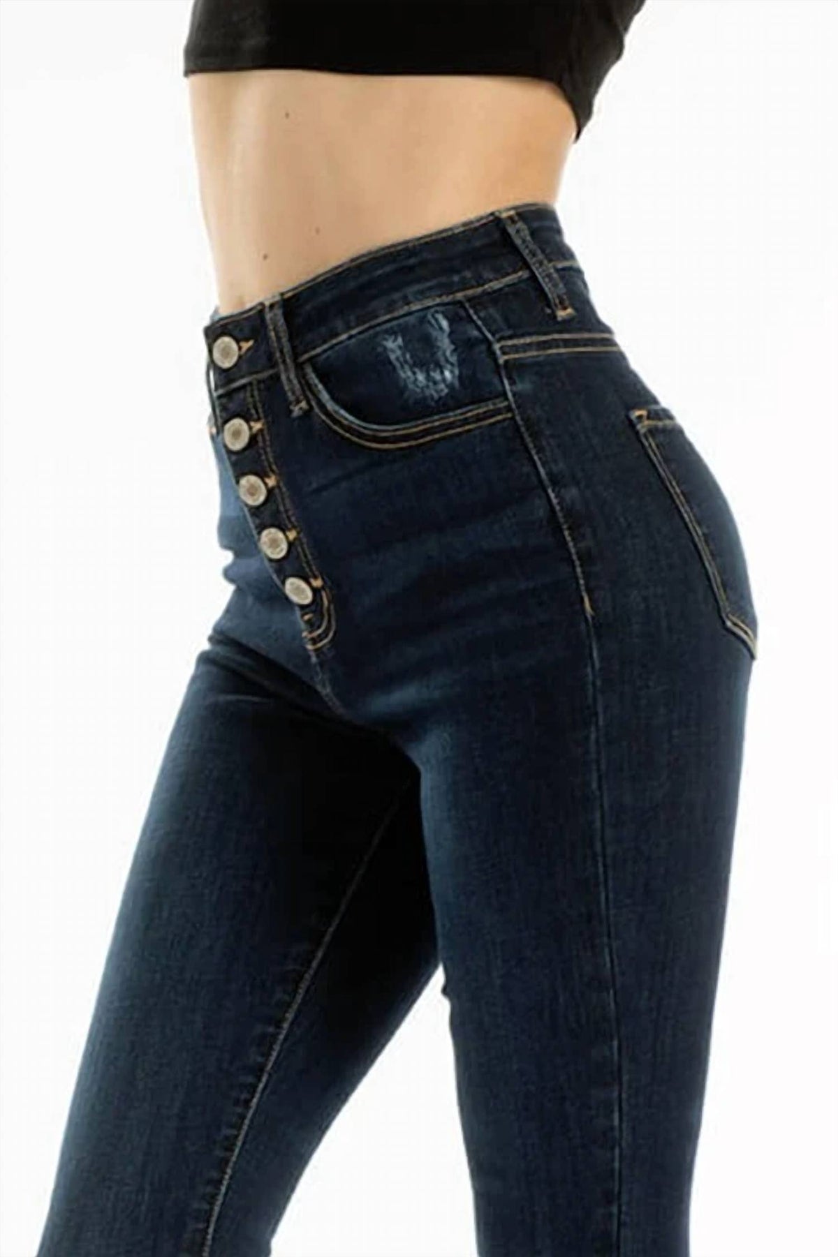 Kancan - Teresa High Rise Super Skinny Jeans