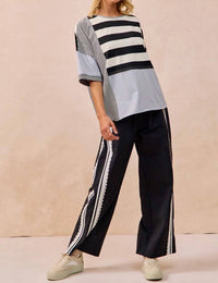 Bibi - Reese Side Contrast and Lace Detailed Track Pants