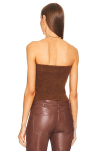Vince - Strapless Wool And Alpaca Blend Top