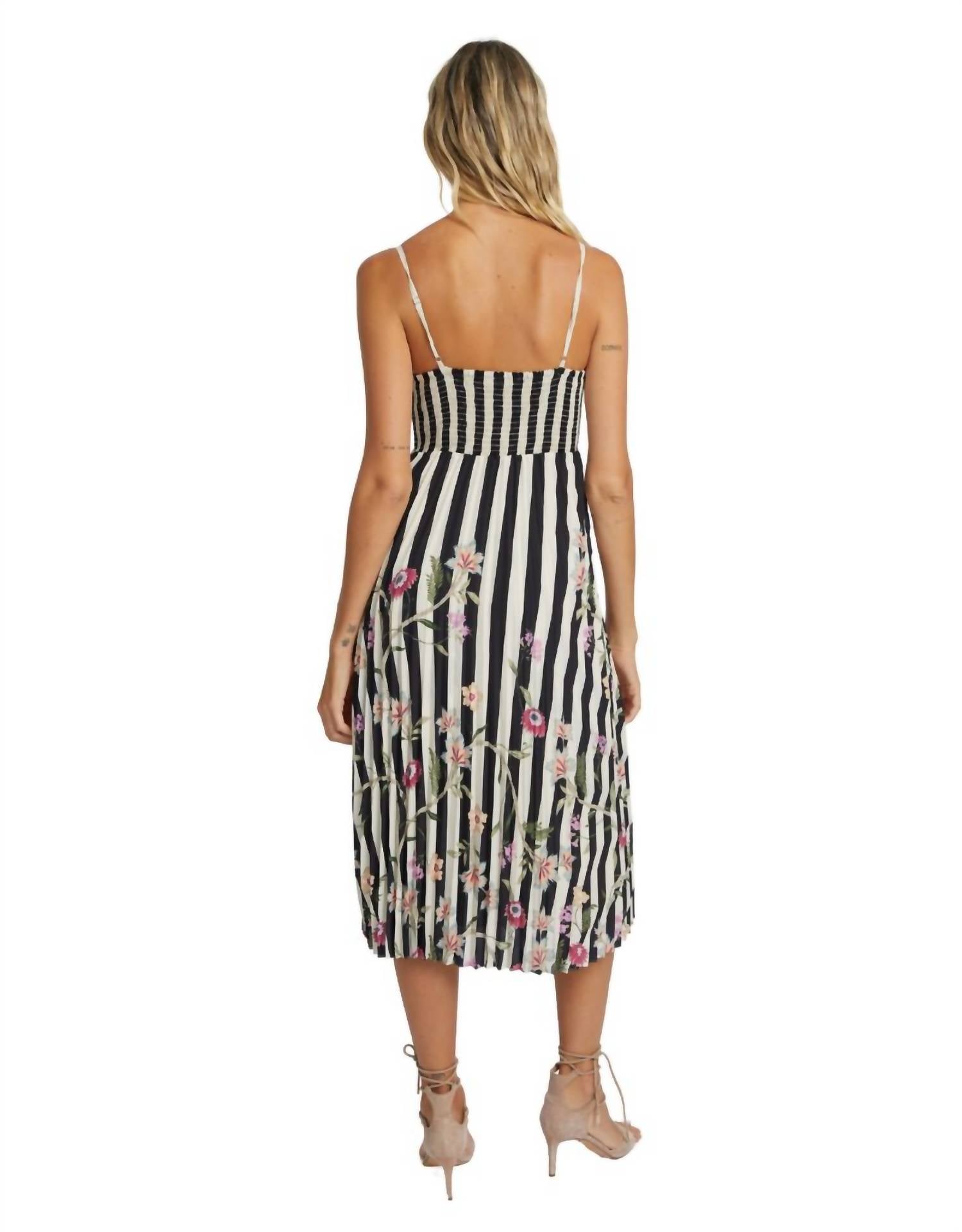 Caballero - Donna Stripe Vine Dress