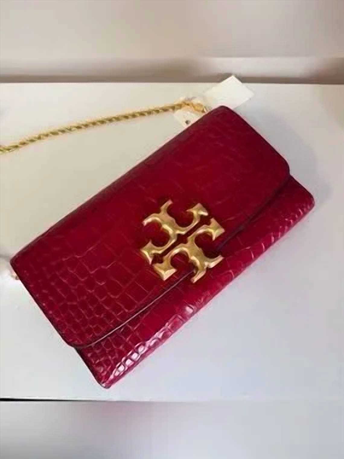 Tory Burch - Women's Eleanor Embossed Clutch