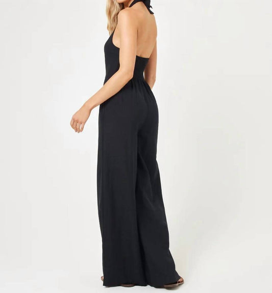 L*Space - Alena Halter Neck Jumpsuit