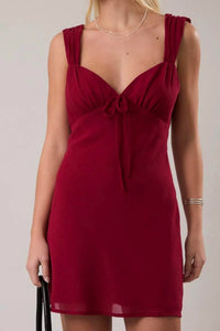 Lelis - Bias Cut Mini Dress