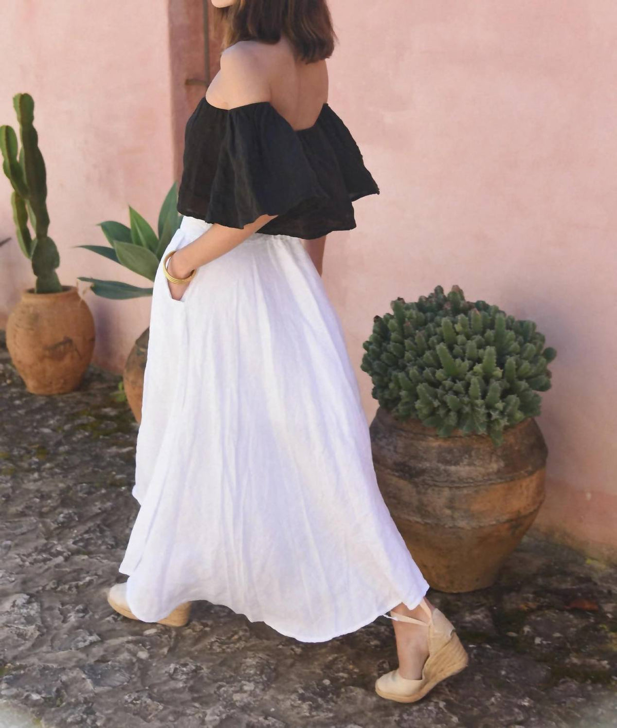 Beachwood The Label - Alba Mid Length Skirt