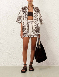 Zimmermann - Ascension Embroidered Short