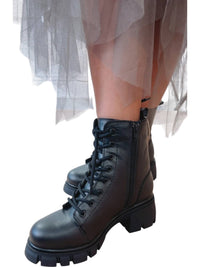Mia - High Street Combat Boot