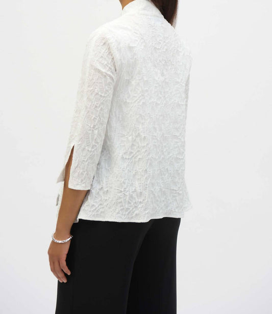 Joseph Ribkoff - Open Front 3/4 Sleeve Cardigan