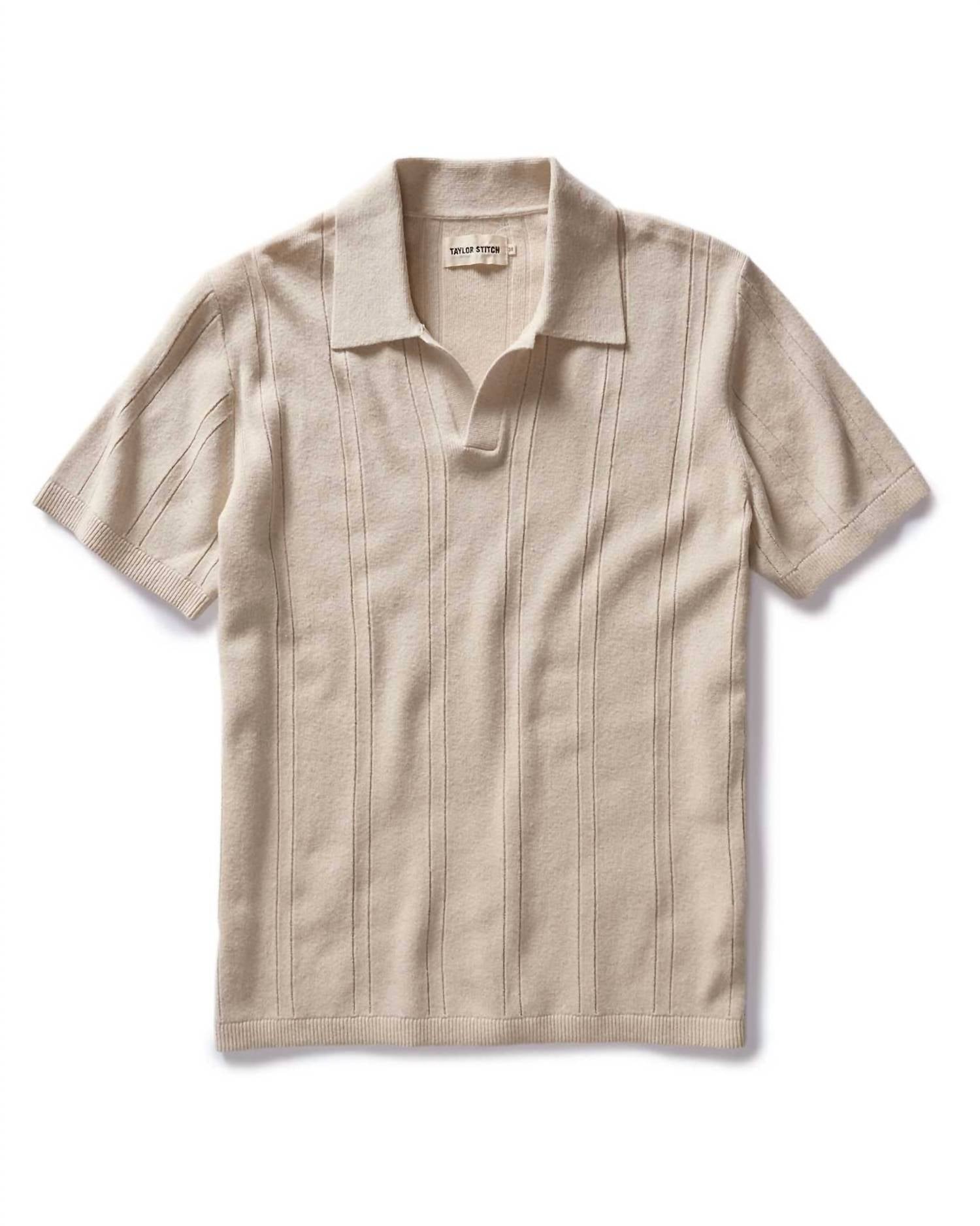 Taylor Stitch - Men's The Valencia Sweater Polo Shirt