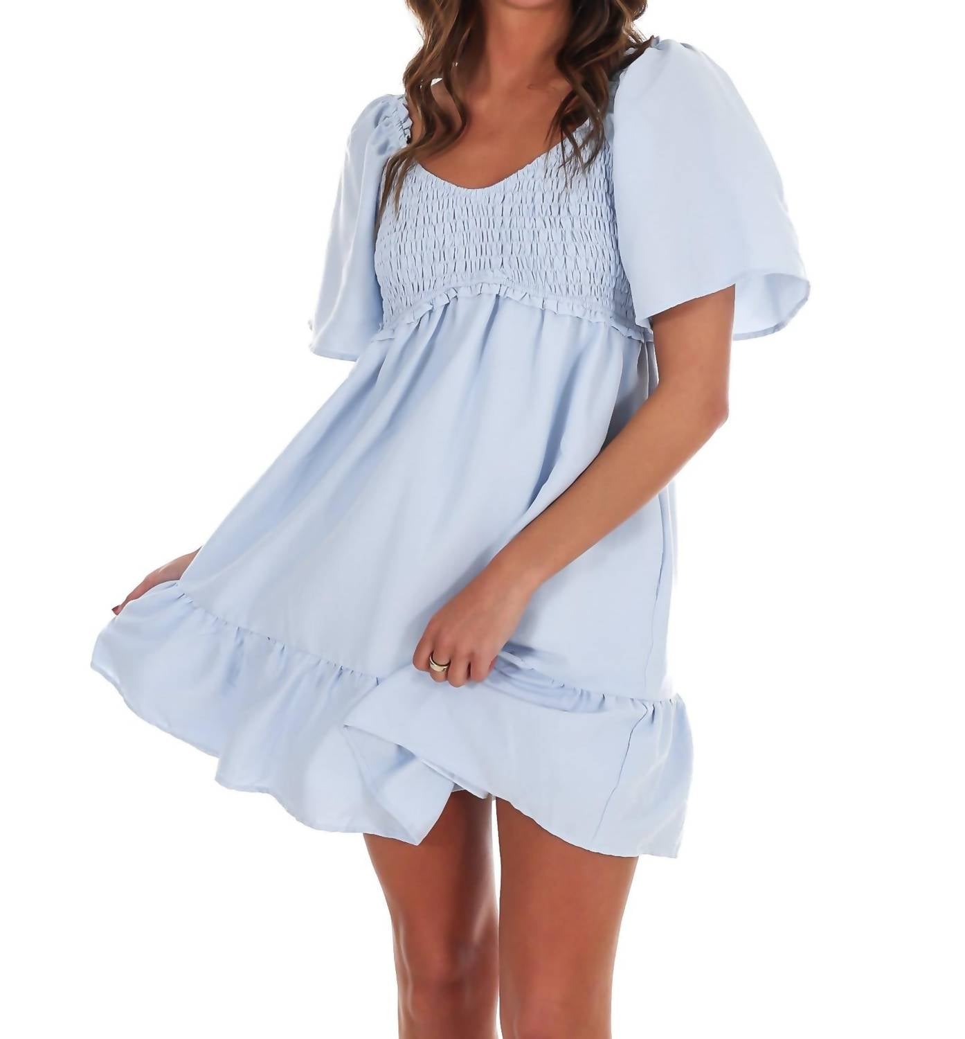 In February - Merry Go Round Mini Dress