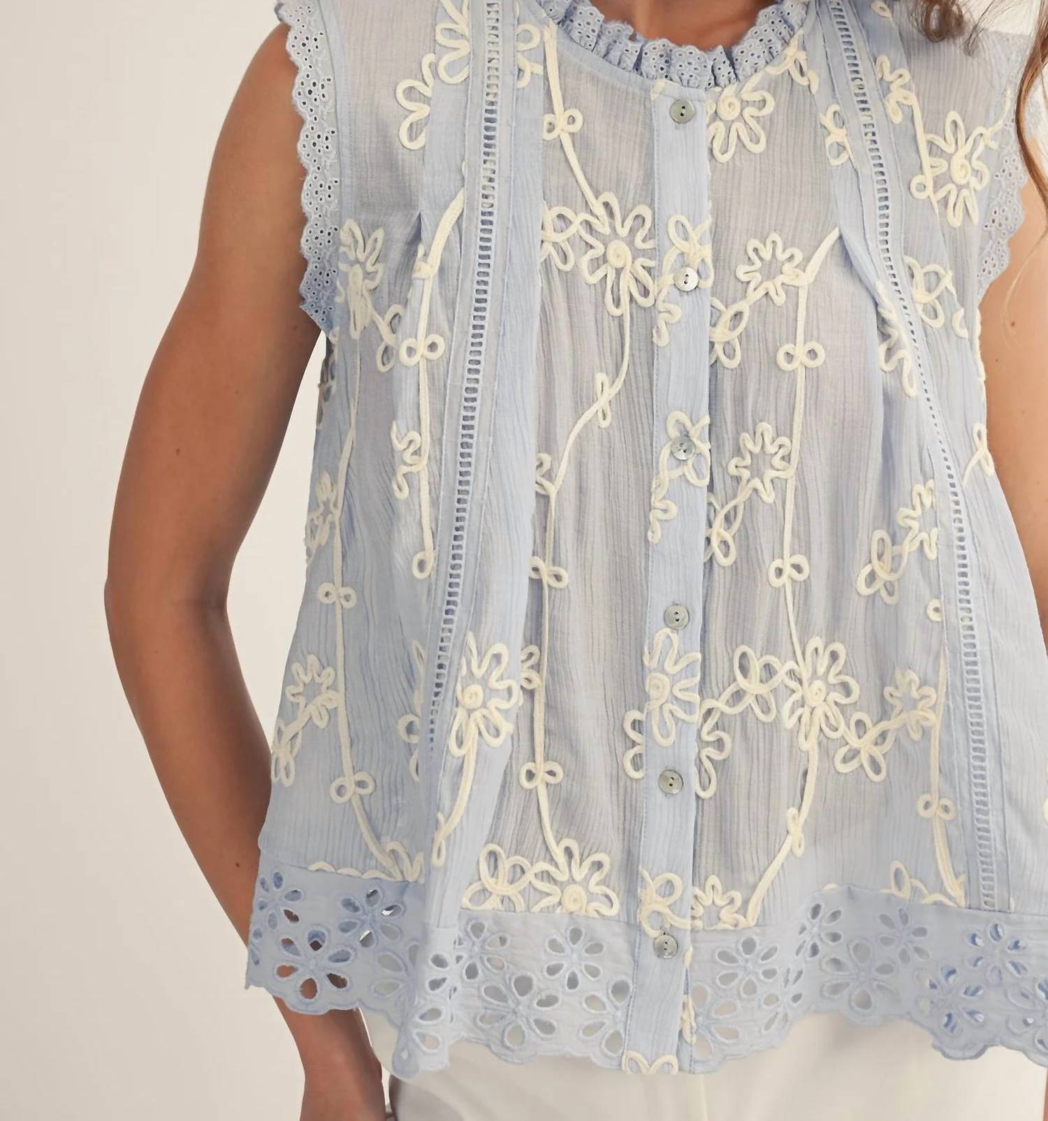 Lovlov - Embroidered Top